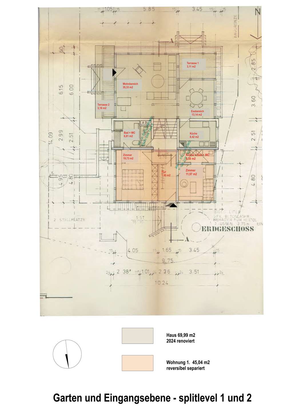 Grundriss Erdgeschoss